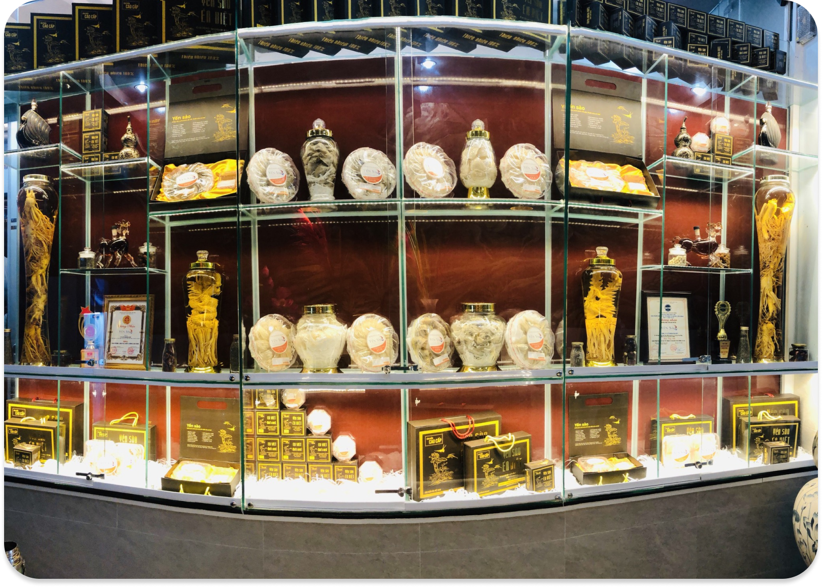 Yen Sao's certificate